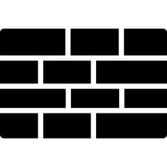 Fototapeta na wymiar Brick Wall Icon