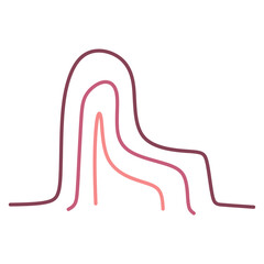 Monoline Retro Element