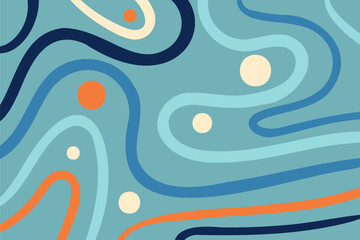 Psychedelic swirl groovy colorfull pattern Twist Distorted Texture. Psychedelic retro wave wallpaper. Liquid groovy background