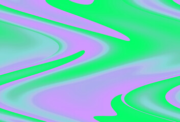 ややくすんだ淡い紫や黄緑の流れるような曲線のグラデーション