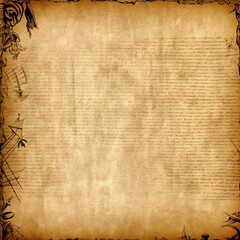 worn rough paper,created with Generative AI tecnology.