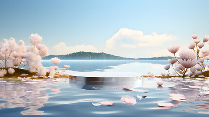3d dreamy landscape