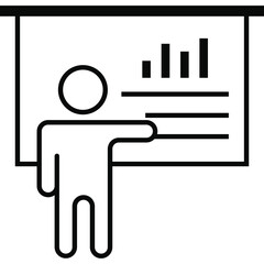 Business Presentation Icon