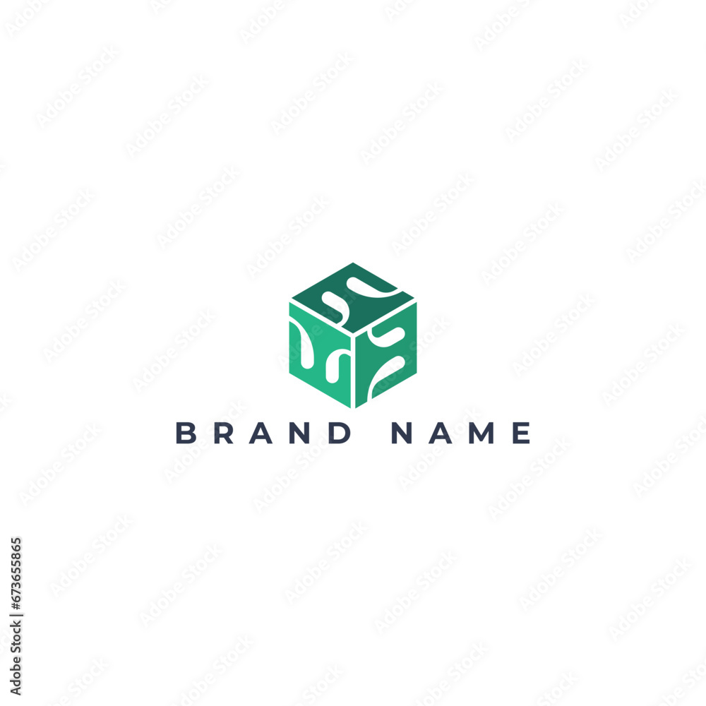 Aufkleber abstract initial hexagon letter mt or tm logo design vector illustration in green color isolated on 