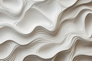 A futuristic white texture with a seamless Voronoi pattern for cutting-edge graphic design, created with Generative AI technology.