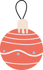 Vector of the christmas element