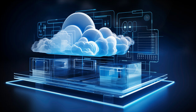 cloud web hosting with secured servers