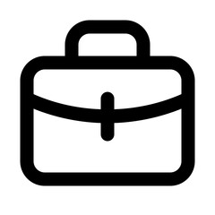 workbag line icon