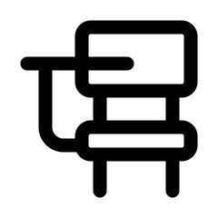 chair line icon