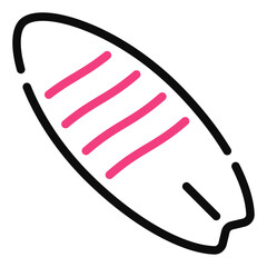 Surfboard icon