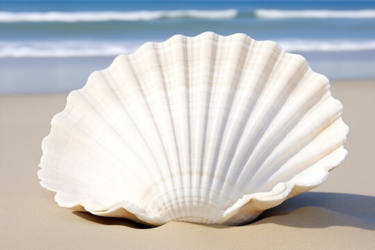 sea shell on the beach