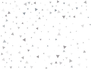 Magic Silver Triangular Confetti