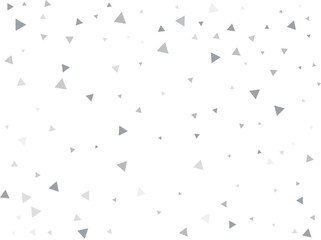 Magic Silver Triangular Confetti