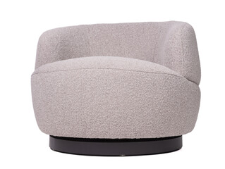 Relax lounge chair isolated on white - Grey