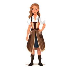 Fototapeta premium Lederhosen icon 