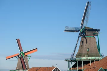 Foto auf Leinwand HISTORICAL Zaanse Schans, Noord-Holland Province, The Netherlands © Holland-PhotostockNL