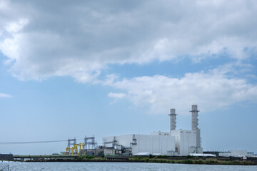 De Maxima-centrale in Flevoland province, The Netherlands