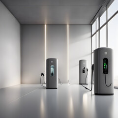 electric car charging station