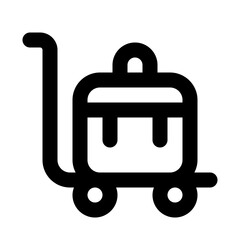 luggage line icon