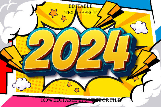 2024 Editable 3D Comic Style
