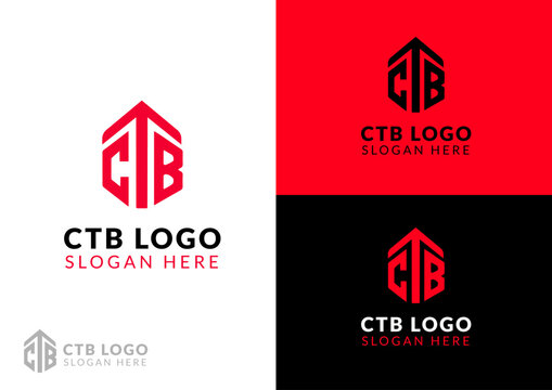Vector CTB logo design concept