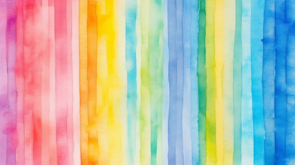 Abstract striped rainbow