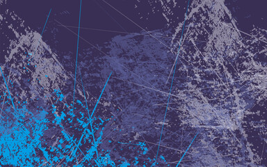 Abstract grunge texture splash paint background vector