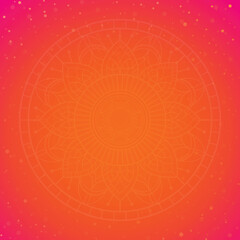 Indian Floral Art BG template 