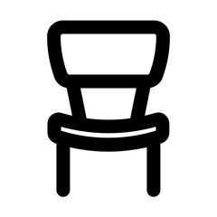 chair line icon