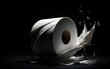 Toilet paper, generative ai