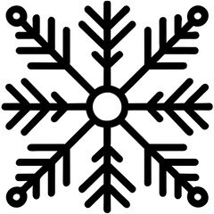 snowflakes on a black background