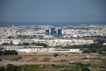 Obraz premium Places and landscapes of the city of Mdina, Malta