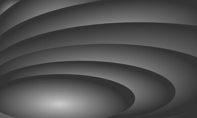 Abstract grey circle background design vector