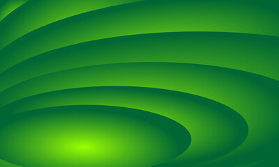 Abstract green circle background design vector