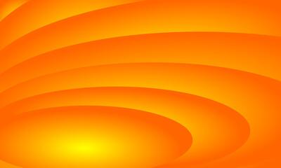 Abstract orange circle background design vector