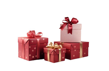 Festive Red ans Pink Gift Boxes
