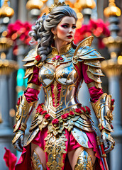 3d surreal design with ultra details, colorful generative art, shiny colors with HDR, surreal painting art