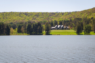 Quaker Lake at Allegany State Park in New York State