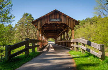 Thomas L. Kelly Covered BridgeAllegany State Park in New York State