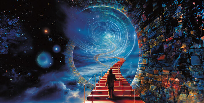 bridge in the night, In Douglas Adams The Hitchhiker's Guide to the Galaxy