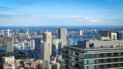 高層ビルからみる東京の風景 © ANSHIN