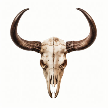 Bull cow skull