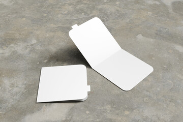 Perspective Wedding Invitation Mockup