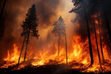 Close-up encounters with wildfires