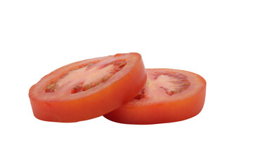 Tomato slice on transparent background png