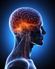 Obraz premium human brain