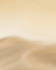 Fototapeta na wymiar Desert landscape, vertical background, abstract landscape in warm colors