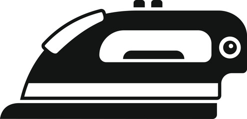 Iron tailor icon simple vector. Accessories work equipment. Work style