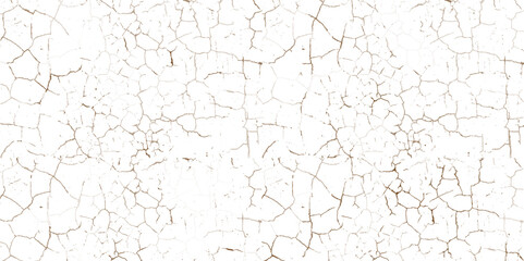 Crack of concrete wall. Brown wall, floor with pattern and cracks, texture background - obrazy, fototapety, plakaty