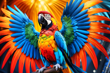 Obraz premium macaw parrot